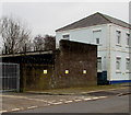 Wheel clamping area, Factory Road, Newport