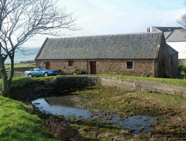 Seamill Mill and Mill Pond © Raibeart MacAoidh :: Geograph Britain and ...