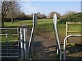 Bramble Way entrance to Franklin Park