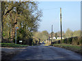 Approaching Barton Stacey from the south