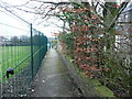 Queensbury FP26 passing the school grounds