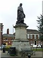 SK9135 : Sir Isaac Newton Statue, Grantham by Alan Murray-Rust