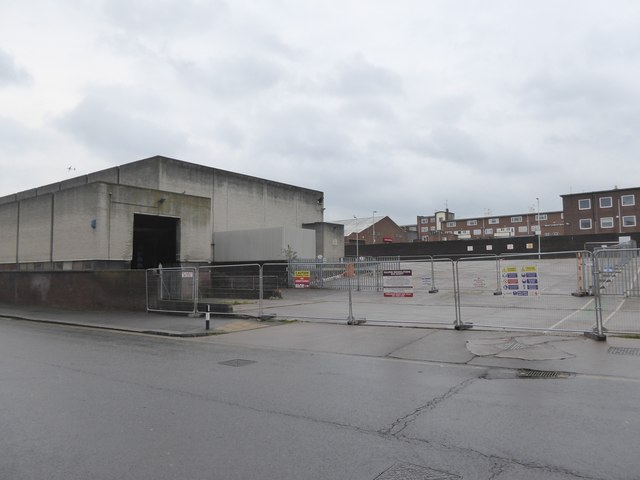 Former bus depot and parking area, Belgrave Road, Exeter