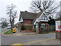 Lodge at entrance to Hurstmere School