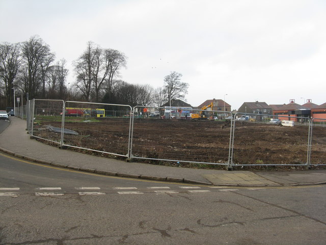 Oxgangs building site