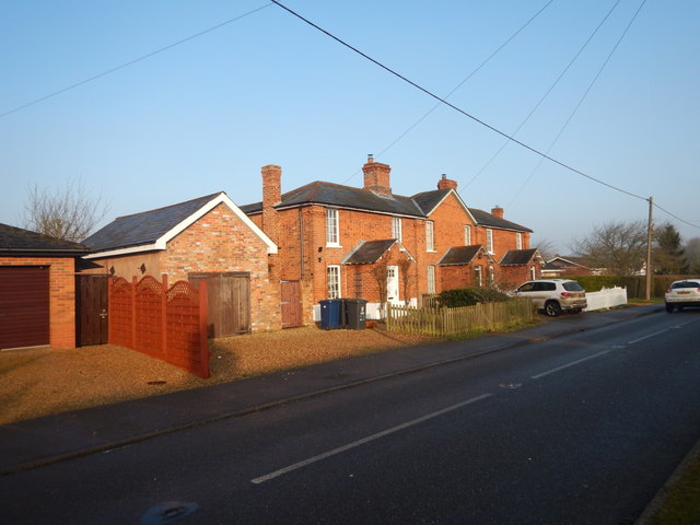 Longstowe - Red Brick Houses