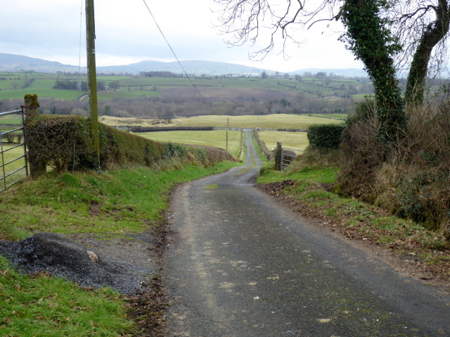 Minor road, Woodbrook © Kenneth Allen :: Geograph Ireland