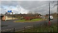 Roundabout at M60 junction 6