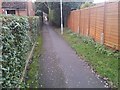 Path from Vernon Drive to Honister Gardens