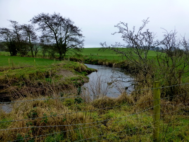 A sharp bend, Cloghfin River