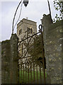 St Anne on the gate