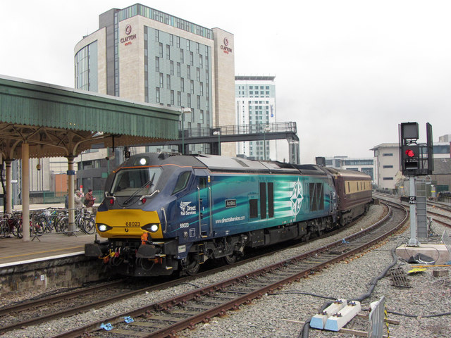 Rugby special at Cardiff Central