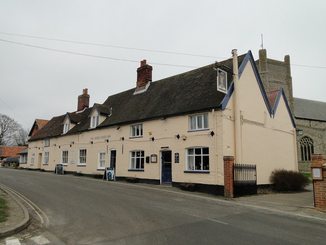 'The King's Head Inn' at Orford has new signage