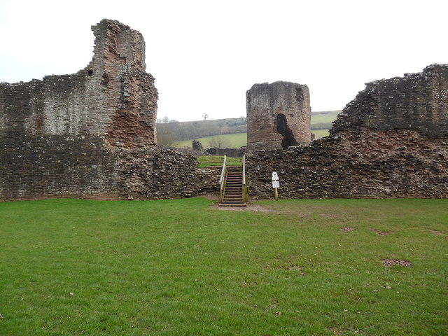 Skenfrith Castle, Monmouthshire