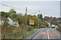 Entering Winterbourne Stoke, A303