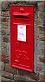 King George V postbox in a Bridgend Road wall, Maesteg