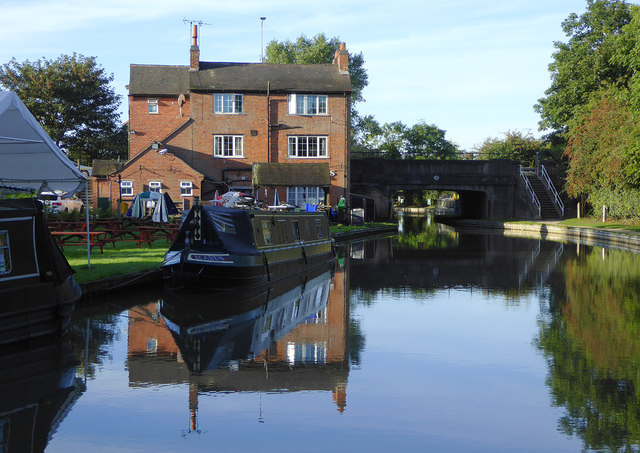 The Ashby Canal near Hinckley in Leicestershire