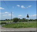 The Markethill Road junction on the A28