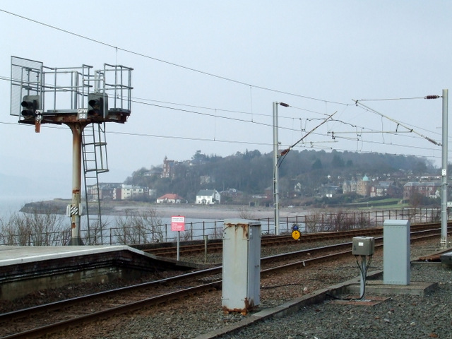 Signals at Wemyss Bay railway station
