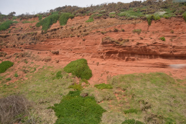 Red Sandstone Cliff