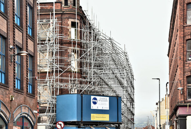Former Swanston's warehouse, Belfast - February 2017(1)