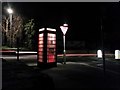 Saltford: red telephone box