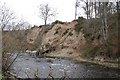 Bank erosion, River Almond