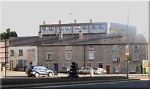 H8845 : High ride flats overlooking Gaol Square, Armagh by Eric Jones
