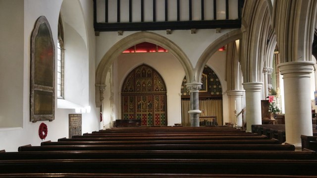 The North Aisle in St Mary