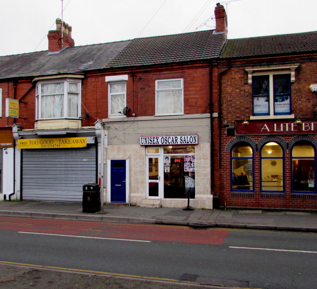 Unisex Oscar Salon in Crewe © Jaggery :: Geograph Britain and Ireland