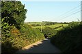 Lane approaching Bullaford