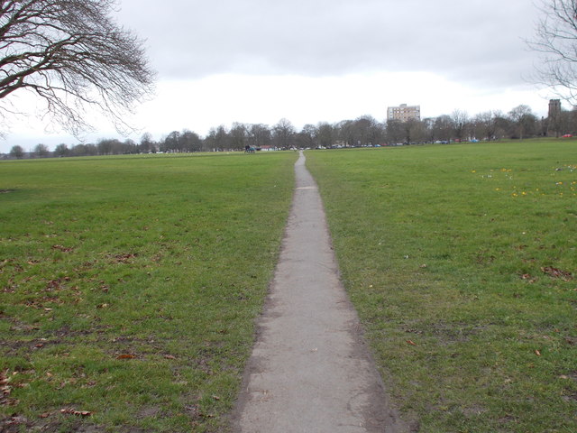Footpath across the Stray - Wetherby Road