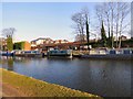 Narrowboats on the Bridgewater Canal