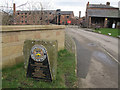 SE3231 : Leeds Waterfront Heritage Trail sign by Stephen Craven