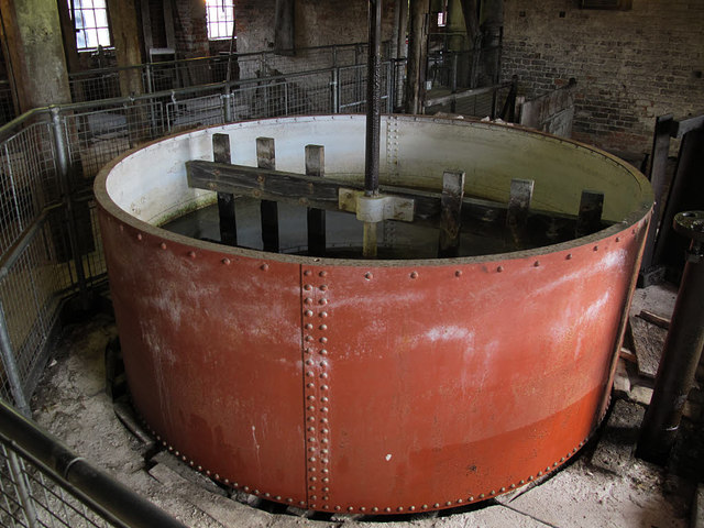 Thwaite Mills: mixing vat