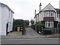 Southbourne: Carbery Lane from Pine Avenue