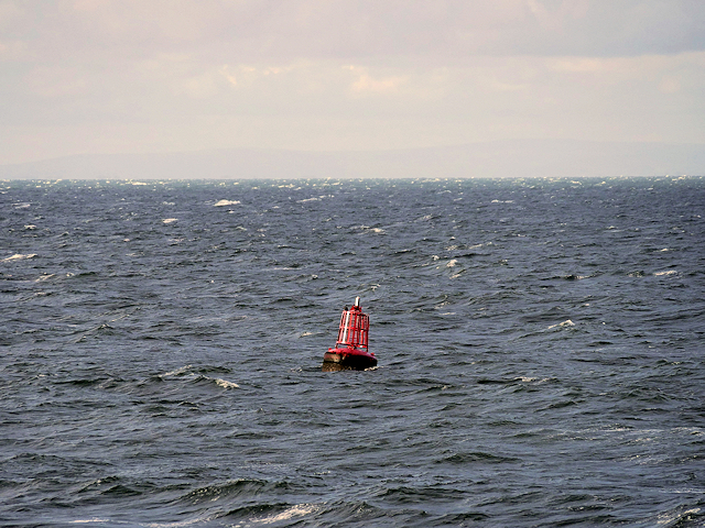 Red Marker Buoy (Q8) in the Queen's Channel