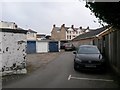 Southbourne: garages at the end of Bolton Close