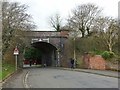 Devonshire Road railway bridge, West Bridgford