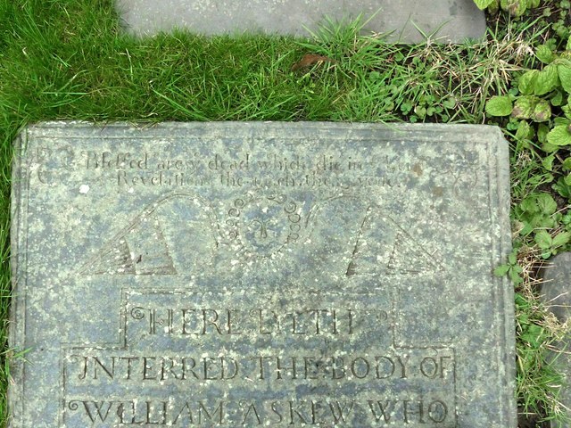 Belvoir Angel headstone, St Giles's Churchyard, West Bridgford