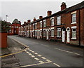 Long row of houses, Flag Lane, Crewe