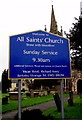 Welcome to All Saints