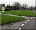 No parking on the Village Green notice, Stone, Gloucestershire