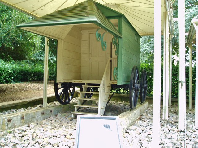 Queen Victoria's Bathing Machine at Osborne