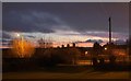 SX9592 : Sunset, Hill Barton by Derek Harper