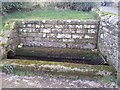 Beautifully crafted drinking trough