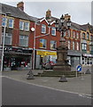 William Hopkin Thomas Memorial Fountain and Lamps in the centre of Maesteg 