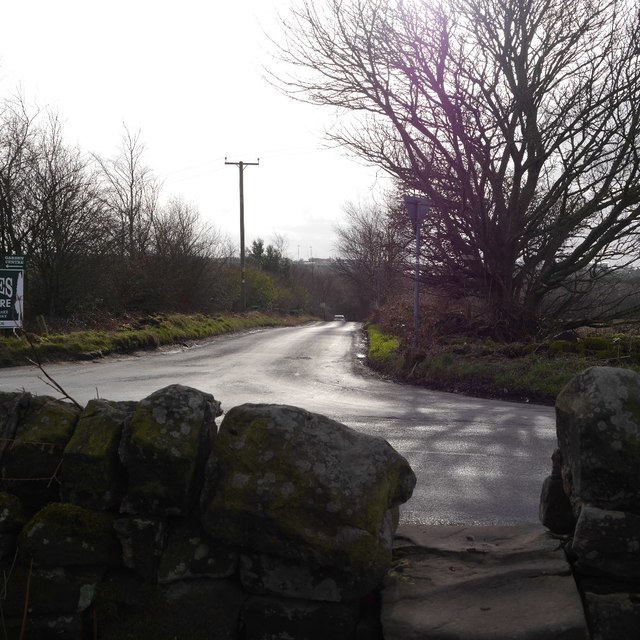 Stile, junction of Otley Old Road and Dean Lane