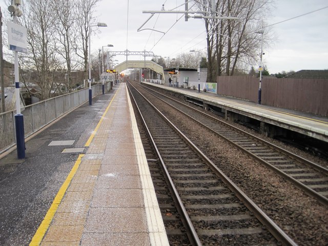 Bishopbriggs railway station, Dunbartonshire
