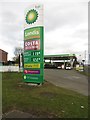 BP filling station, Wallsend